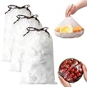 Disposable Stretch Food Covers, Plastic Wrap for Food, 300 Pcs