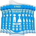 Disposable Urine Bag for Travel - 900ML Portable Pee Bags for Women Men 8/12/20/24/28 PCS Emergency Vomit Bags Urinal Toilet for Car Camping, Road Trip,Traffic Jam, Pregnant, Kid, Patient
