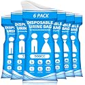 Disposable Urine Bag for Travel - 900ML Portable Pee Bags for Women Men 8/12/20/24/28 PCS Emergency Vomit Bags Urinal Toilet for Car Camping, Road Trip,Traffic Jam, Pregnant, Kid, Patient