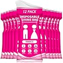 Disposable Urine Bag for Travel - 900ML Portable Pee Bags for Women Men 8/12/20/24/28 PCS Emergency Vomit Bags Urinal Toilet for Car Camping, Road Trip,Traffic Jam, Pregnant, Kid, Patient