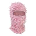 Ezovino Distressed Balaclava Ski Mask, Knitted Full Face Mask for Men/Women