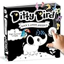 Ditty Bird | Interactive Sensory White and Black Sound book for babies 6 - 18 months | Infant books for Tummy time