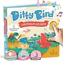 DITTY BIRD T-Rex Dinosaur Interactive Book for Toddlers | Sound and Musical Toys for Toddlers 1-3 | Electronic Learning Toy for Dino Lover Kids!