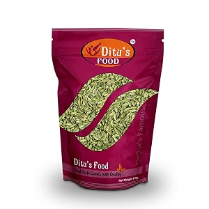 ditus food saunf whole fennel seeds big size sounf 1 kg