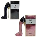 Diva &amp; Diva Sparkle Spray Perfume Set, 100 ml / 3.4 fl oz Each | Long-Lasting Fragrances | Eau de Parfum | Pack of 2
