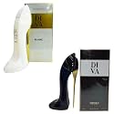 Diva Blanc & Diva Spray Perfume Set, 100 ml / 3.4 fl oz Each | Long-Lasting Fragrances | Eau de Parfum | Pack of 2
