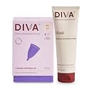 DIVA Cup Model 0 & DIVA Wash Combo (for Slim Vaginal Canals & First-Time)