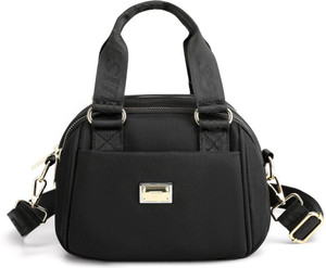 diva dale black women sling bag stylish trendy spacious multi-compartments travel casual party-wear