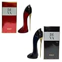 Diva Red &amp; Diva Spray Perfume Set, 100 ml / 3.4 fl oz Each | Long-Lasting Fragrances | Eau de Parfum | Pack of 2