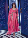 Divastri Embroidered Anarkali Kurta Bottom Dupatta