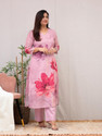 Divastri Women Cotton Rayon Kurta Pant Set