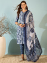 Divastri Women Kurta Pant Dupatta Set