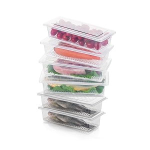 DIVAYANSHI Fridge Storage Containers Pack Of 5