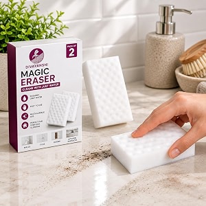 Divayanshi Magic Eraser Sponge Pack of 2