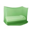 Divayanshi Foldable Polycotton Mosquito Net (Machhardani) for Single Bed (Green, 3 x 6.5 ft) | Breathable, Strong &amp; Lightweight | Easy Setup, Portable &amp; Ideal for Home &amp; Travel