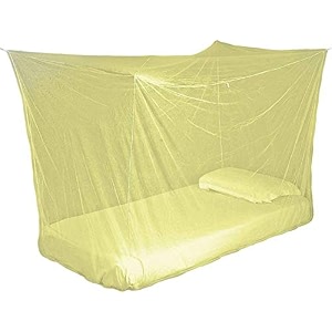 divayanshi mosquito net ivory polycotton 8x8 insect protection net