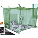 Divayanshi Mosquito Net Olive Polycotton 8x8 Insect Protection Net
