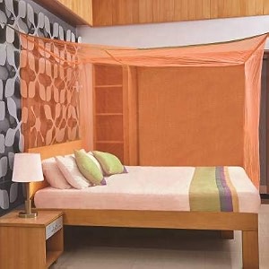 divayanshi mosquito net peach polycotton 65x65 insect protection net