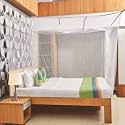 Divayanshi Mosquito Net White Polycotton 3x6.5 Insect Protection Net