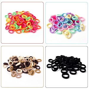 Diversa 400Pcs Baby Hair Ties High Stretch