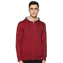 Diverse Men39s Cotton Blend Front Zipper Hooded