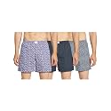 Diverse Men's Printed Slim Fit Cotton Boxer (Combo Pack of 3)(DCMBSCMSC14L35-390_Multicolor_L) Purple/Navy