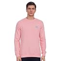 Diverse Men's Cotton &amp; Polyester Crew Neck Sweatshirt (DCMSSF12RC17L384275MS_Pastel Blue_S)