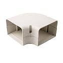 DiversiTech 230-FB4 SpeediChannel Flat Bend, 90 Degree, 4" Length