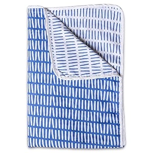 divine casa 120 gsm cambric cotton reversible lightweight printed single bed ac blanket dohar 140 x 210 stonewash tc - 120