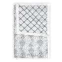 Divine Casa 120 GSM 100% Cotton Cambric 3 Layered Super Soft Jaipuri Razai Double Bed for Mild Winter | Light-Weight AC Room Blanket | Printed Reversible Dohar- Glacier Grey