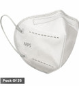 The Divine Exports N95 Mask N95_white_var25 Reusable