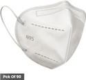 The Divine Exports N95 Pollution Mask N95_white_var90