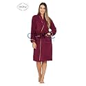Luxury Bathrobes ◈ Pack of 1 ◈ Unisex Size for Men &amp; Women ◈ Perfect for Gifting purpose ◈ Specially for Hotel, Spa, Honeymoon &amp; Salons - S/M Size, Wine