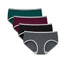 DIVING DEEP Panty for Women Cotton Hipster Panties Regular &amp; Plus Size Panties for Women, Full Coverage Women Hipster Panty | Women's Briefs (Pack of 6)