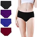 DIVING DEEP Women39s Cotton Underwear Mid Waist