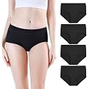 DIVING DEEP Women39s Cotton Underwear Mid Waist