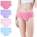 DIVING DEEP Women39s Cotton Underwear Mid Waist