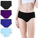 DIVING DEEP Women39s Cotton Underwear Mid Waist