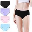 DIVING DEEP Women39s Cotton Underwear Mid Waist