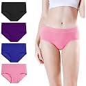 DIVING DEEP Women39s Cotton Underwear Mid Waist