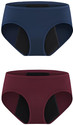 Diving deep Women Periods Blue Maroon Panty
