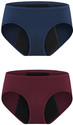 Diving deep Women Periods Blue Maroon Panty