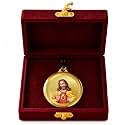 DIVINITI 24K Gold Plated Double-Sided Religious Pendant with Premium Gift Box, Spiritual Locket for Men & Women, Devotional Jewellery for Gifting & Everyday Wear