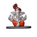 DIVINITI 999 Silver-Plated Lord Ganesha Idol | Ganpati Murti for Car Dashboard, Home, Office &amp; Puja Room | Ganesh Chaturthi, Diwali &amp; Housewarming Gift with Premium Gift Box | 7 x 7 CM