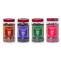 Diviniti Chandan, Lavender, Mogra, Rose Dhoop Sticks| Dhoop Sticks with Natural Ingredients &amp; Fragrance| Soothing &amp; Long-Lasting Aroma For Daily Puja, Prayer, Meditation, Yoga, Relaxation (Combo of 4)