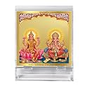 DIVINITI 24K Gold Plated Religious Car Dashboard Frame | Premium God Idol Frame for Car, Home Mandir &amp; Office Table | Spiritual Gift, Decorative Showpiece