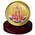 DIVINITI 24K Gold Plated Religious Car Dashboard Frame | Premium God Idol Frame for Car, Home Mandir &amp; Office Table | Spiritual Gift, Decorative Showpiece
