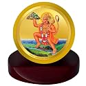 DIVINITI 24K Gold Plated Religious Car Dashboard Frame | Premium God Idol Frame for Car, Home Mandir &amp; Office Table | Spiritual Gift, Decorative Showpiece