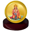 DIVINITI 24K Gold Plated Religious Car Dashboard Frame | Premium God Idol Frame for Car, Home Mandir &amp; Office Table | Spiritual Gift, Decorative Showpiece
