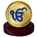 DIVINITI 24K Gold Plated Religious Car Dashboard Frame | Premium God Idol Frame for Car, Home Mandir &amp; Office Table | Spiritual Gift, Decorative Showpiece
